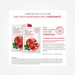 Skin Planet Daily Fresh Garden Mask Sheet (Pomegranate)
