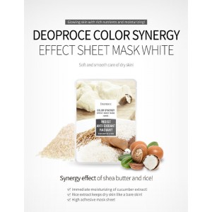 Color Synergy White Sheet Mask